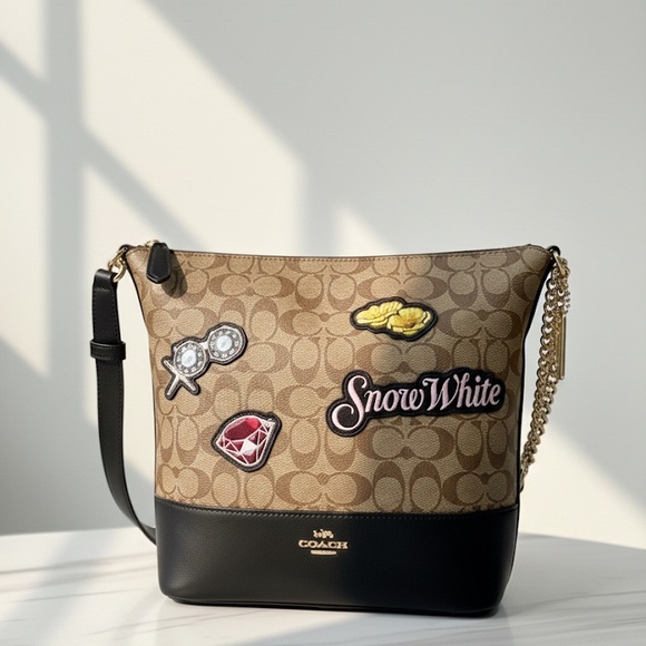 Coach Handbags - Coach x Disney‎ Snow White Shoulder Crossbody Bag, Limited Edition, Patches